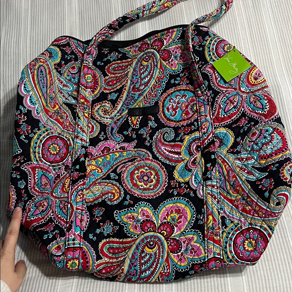 Colorful Paisley Tote Bag